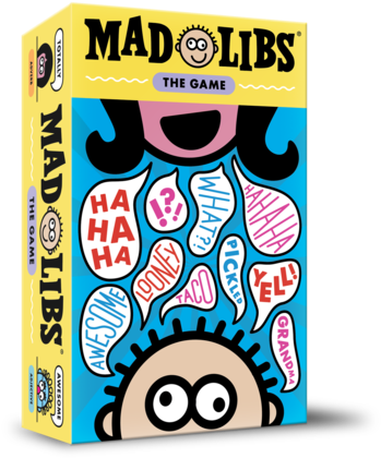 Mad Libs The Game - Looney Labs - Mad Libs: The Game (423x480), Png Download