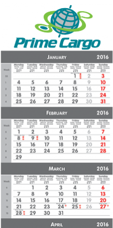 2016 Calendar - Calendar (940x450), Png Download