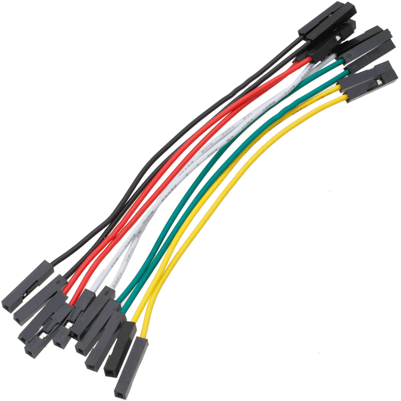 Computer Wires Png - Jumper Wires Female To Female (800x800), Png Download