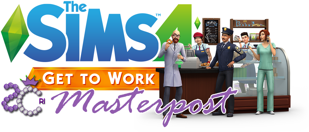 Ts4 Ep01 Masterpost - Sims 4 Pc Addon An Die Arbeit ( (1014x434), Png Download