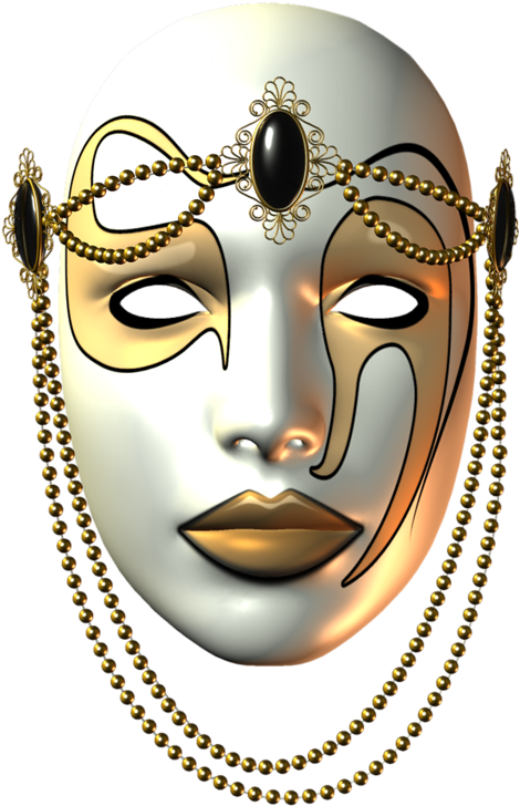 Masques - Mask (590x800), Png Download