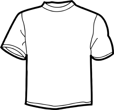 Blank White T Shirt Png Psd Detail - T Shirt (400x387), Png Download