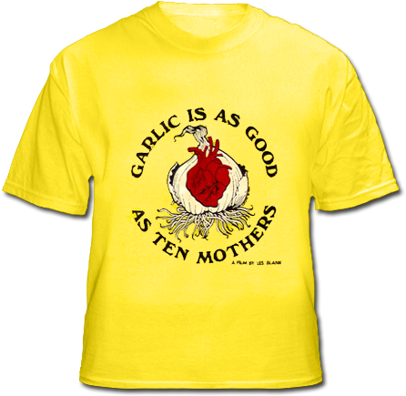 Children's & Youth Garlic - Les Blank Tshirt (500x500), Png Download
