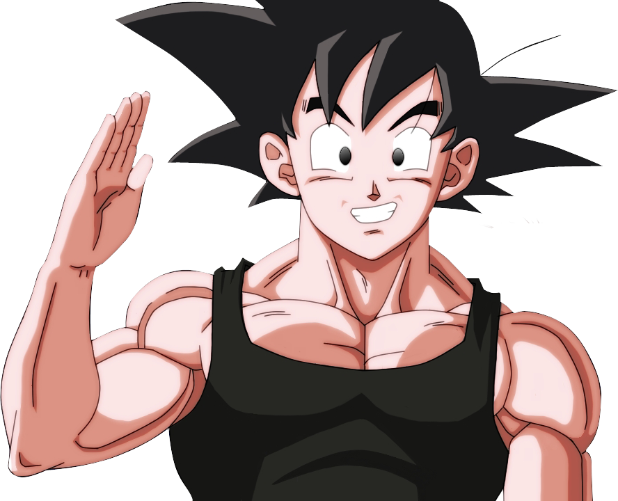 Goku Face No Background (888x720), Png Download