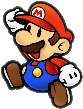 I Have Had A Video Game Console For As Long As I Can - Paper Mario (400x400), Png Download