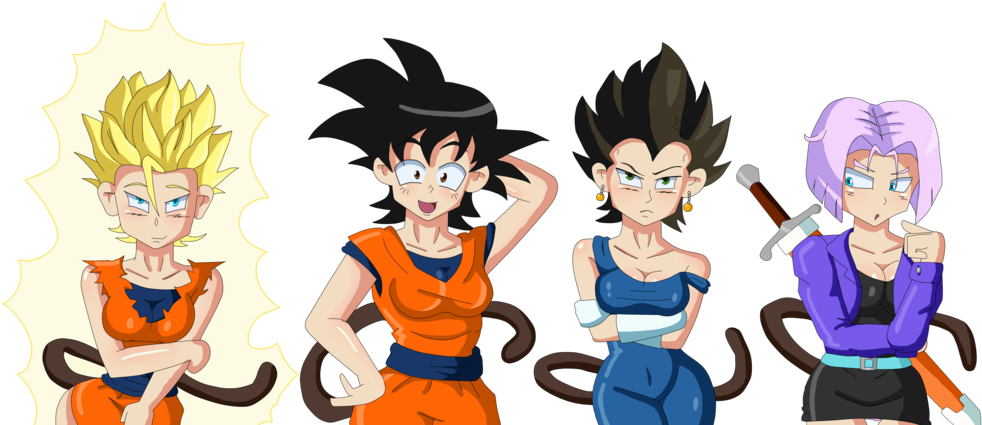 Spectacular Rule 63 Goku Dragon Ball Z Cosplay Geektyrant - Dragon Ball Z Tg (1024x448), Png Download