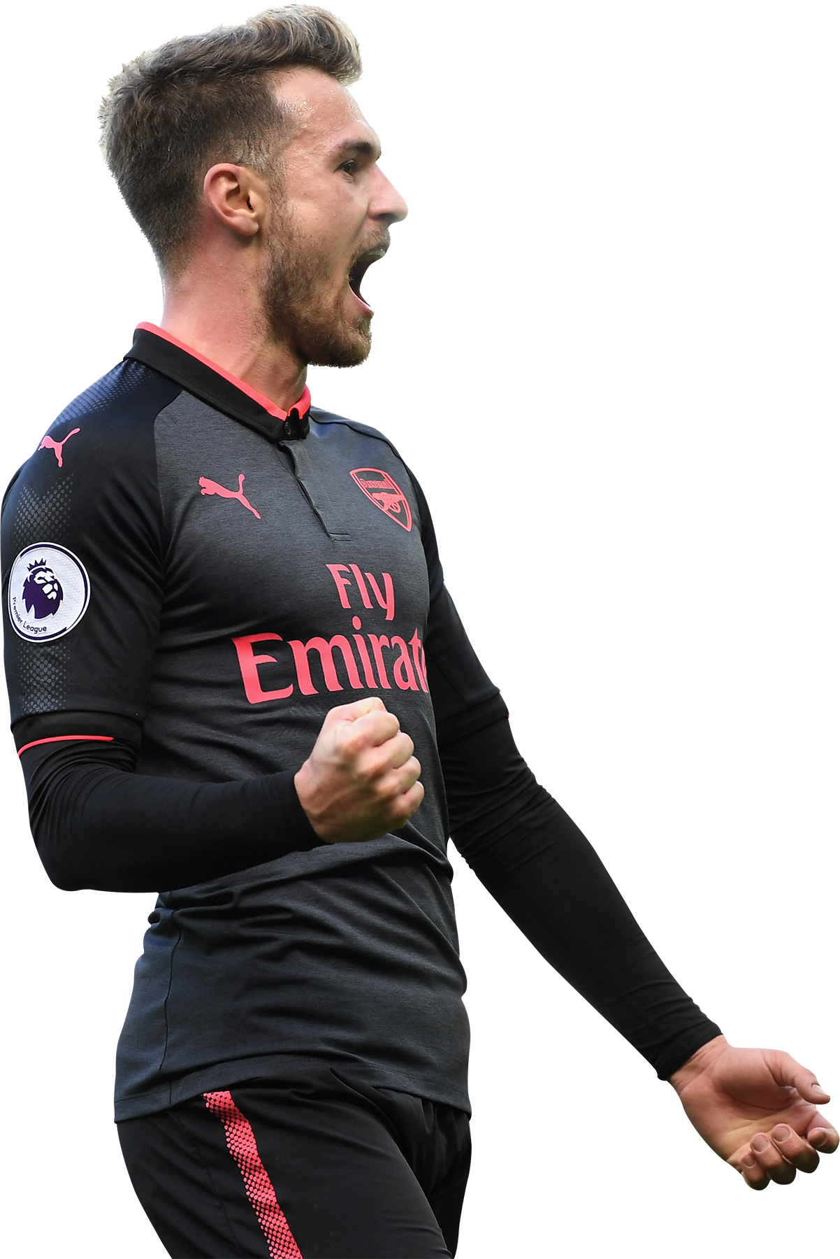 Pin By Jak Shepherd On Footballs - Aaron Ramsey Render (1202x1800), Png Download