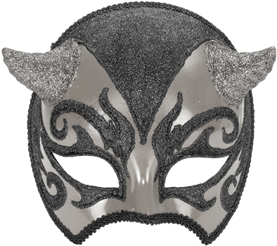 Venetian Mask With Horns 1 Venetian Mask With Horns - Venice (400x400), Png Download