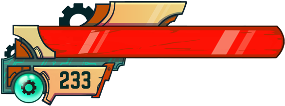 2d Video Game Project - Life Bar Game Png (700x294), Png Download