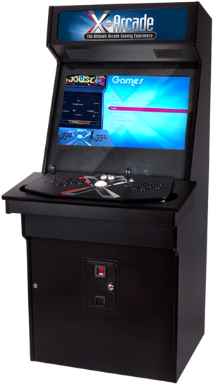 Computer For X-arcade Machine - Arcade Cabinet (400x600), Png Download