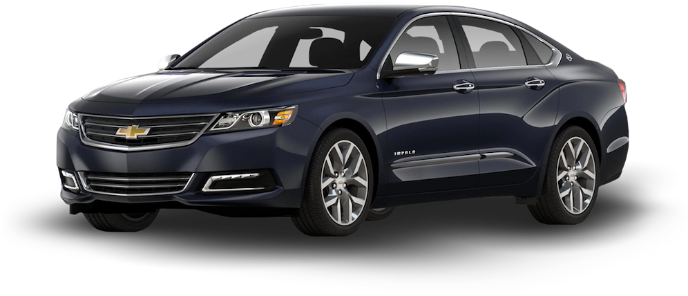 New Chevy Impala - 2018 Chevy Impala Red (1000x550), Png Download