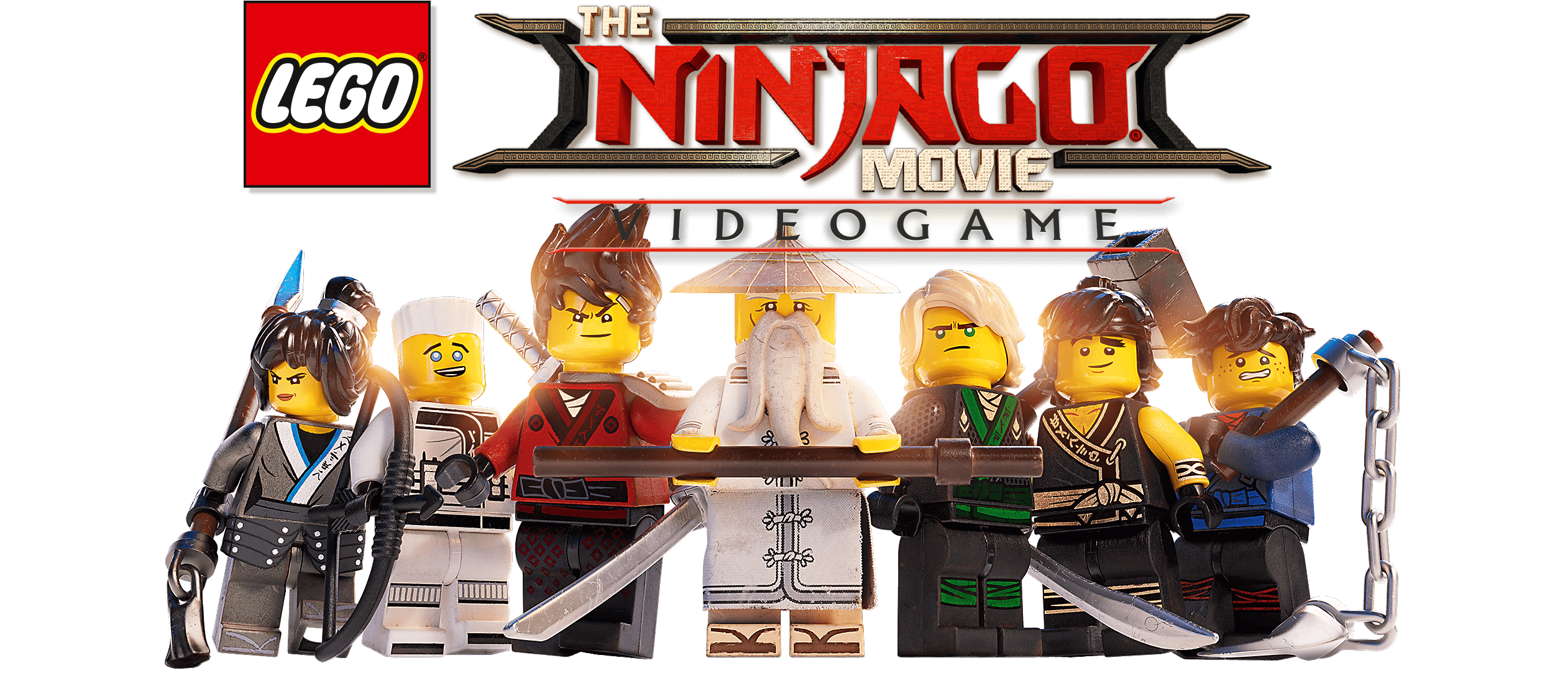 The Lego Ninjago Movie Video Game - Lego Ninjago Movie Videogame (2522x1181), Png Download