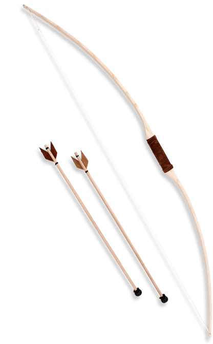 Shop Other Categories - Bella Luna Toys Wooden Toy Bow And Arrows Set (431x700), Png Download