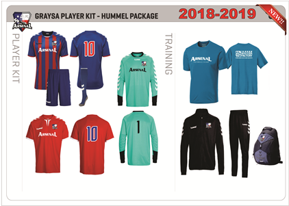2018 Uniform - Arsenal F.c. (500x300), Png Download
