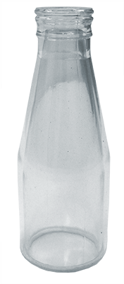 Empty Bottle Png Banner Transparent Library - Empty Milk Bottle Png (400x400), Png Download