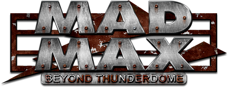 Mad Max Beyond Thunderdome Image - Mad Max Beyond Thunderdome Logo (800x310), Png Download