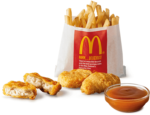 3pk Chicken Mcnuggets® & Small Fries Snack Deal - Mcdonalds Chicken Mcnuggets And Fries (700x487), Png Download