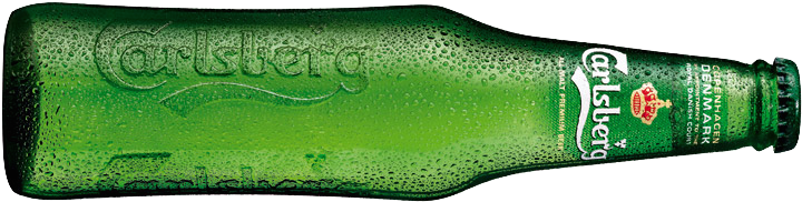 Carlsberg® Ran Graphene®'s Automated Quality Control - Empty Beer Bottle Png (727x194), Png Download