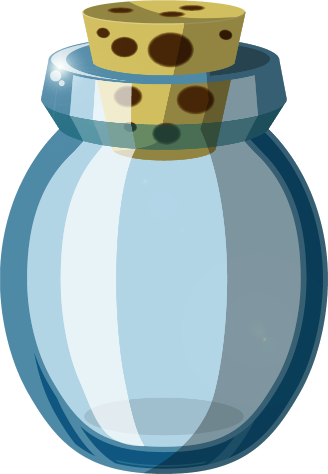 Ww Bottle - Wind Waker Bottle (657x950), Png Download