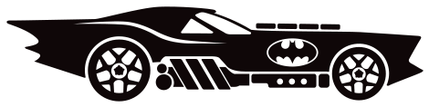 Estilo Back To The Future Time Machine - Carro Do Batman Png (500x330), Png Download