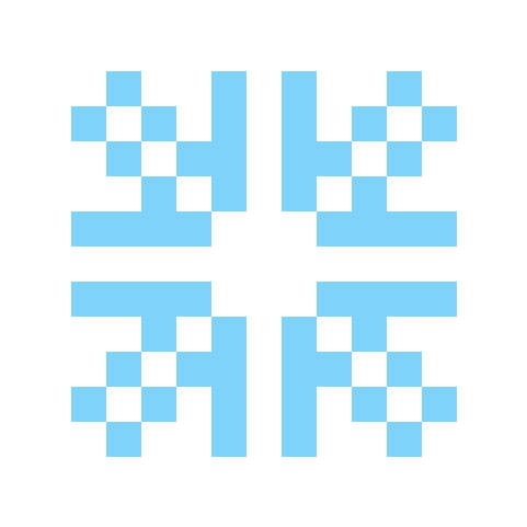 Pixel Snowflake By Mega Hikaru - Finansbank Atm Para Yatırma (522x590), Png Download