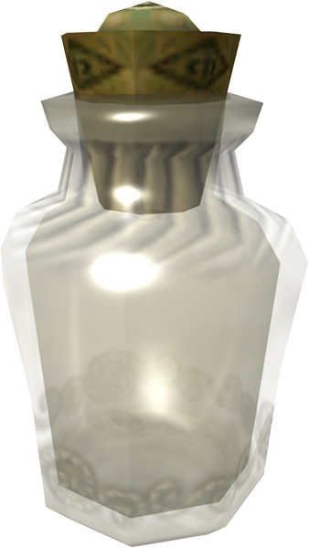 That Got The Cogs Whirring About This In My Mind Was - Empty Bottle Legend Of Zelda (338x600), Png Download