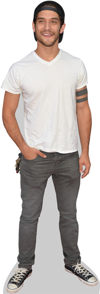 Tyler Posey Cardboard Cutout (1200x600), Png Download