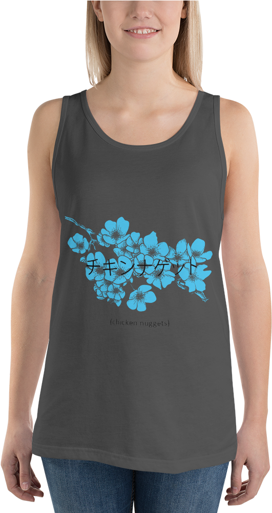 Chicken Nuggets Premium Tank Top - T-shirt (1000x1000), Png Download