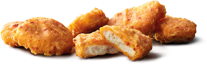 Spicy Chicken Mcnuggets® - Mcdonalds Spicy Nuggets (700x487), Png Download