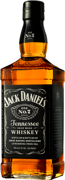 Jack Daniel's Tennessee Whiskey Old No.7 In Gift T (566x698), Png Download