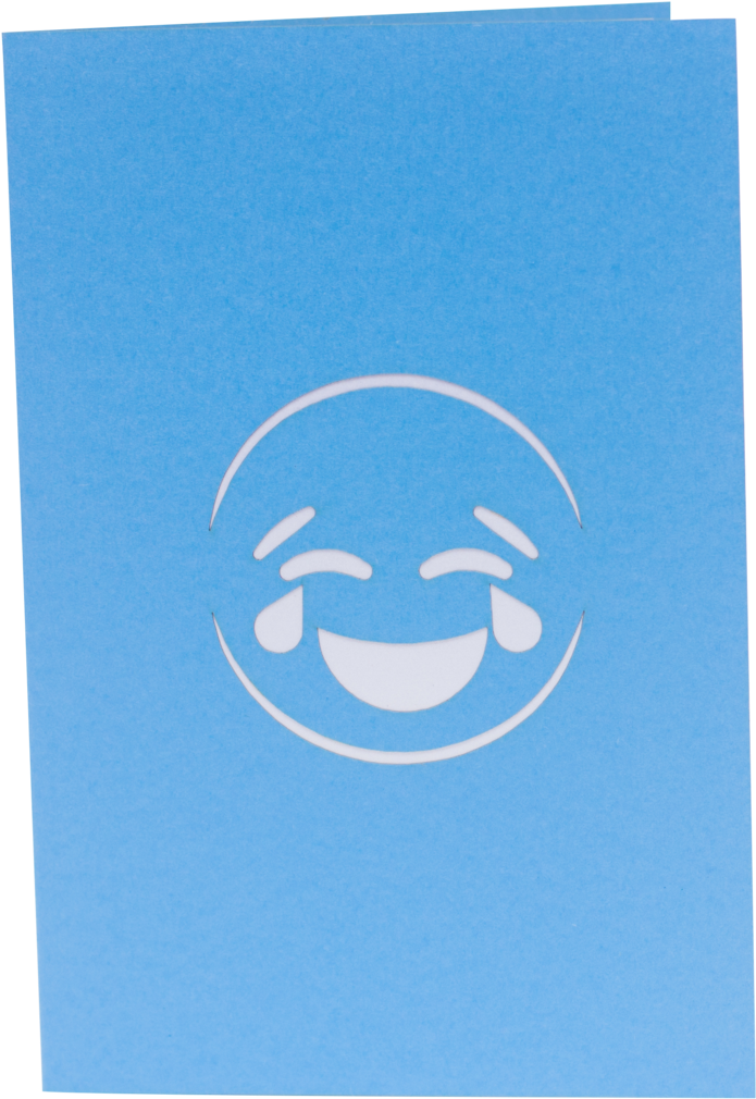 Laughing Emoji Pop Up Card Pop Joy Cards - Illustration (2048x1365), Png Download