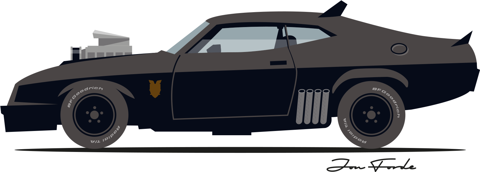 Master Lead 0017 Vector Smart Object - Pursuit Special (1635x1635), Png Download