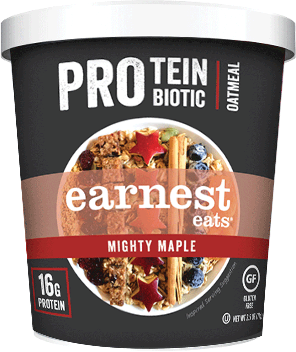 High Performance Breakfast - Earnest Eats Protein Probiotic Oatmeal (1000x1193), Png Download