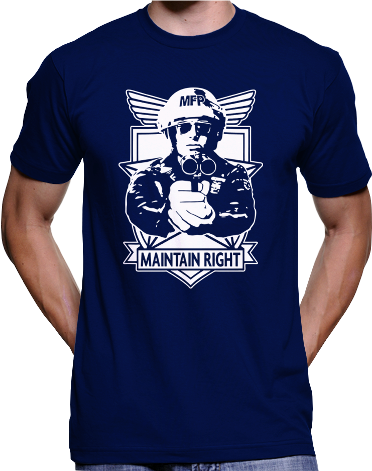 Mad Max Main Force Patrol Maintain Right Badge T-shirt - Free Tommy Robinson T Shirt (936x936), Png Download