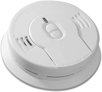 10-year Battery - Smoke Alarm Transparent (400x400), Png Download