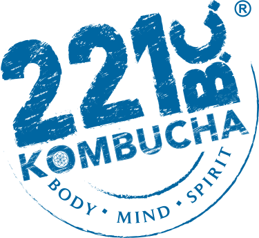 Logo - 221 Bc Kombucha Logo (375x344), Png Download