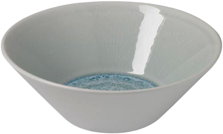 Vuelta Ocean Blue Cereal Bowl - Ceramic (800x800), Png Download