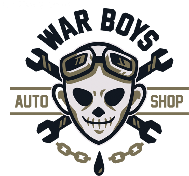 War Boys Auto Shop Auto Repair Shops, Auto Shops, Mad - Warboys (799x706), Png Download