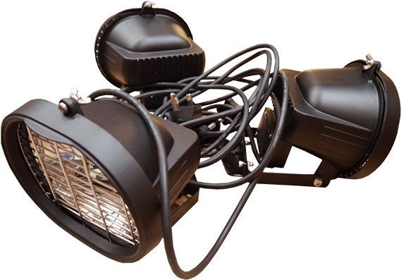 Infared Halogen Gazebo Heater (600x600), Png Download