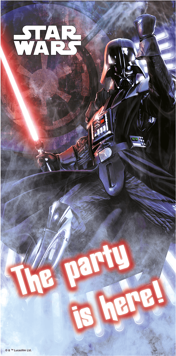 Star Wars Party Door Banner (1400x1400), Png Download