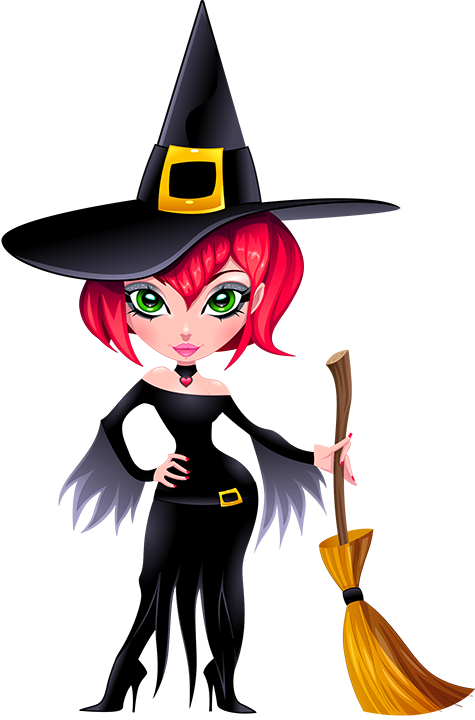 Drawing Witches Witch Costume (475x720), Png Download