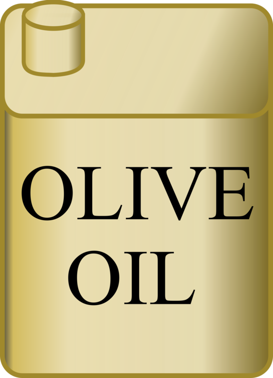 Olive Oil Oil Can Metal (542x750), Png Download