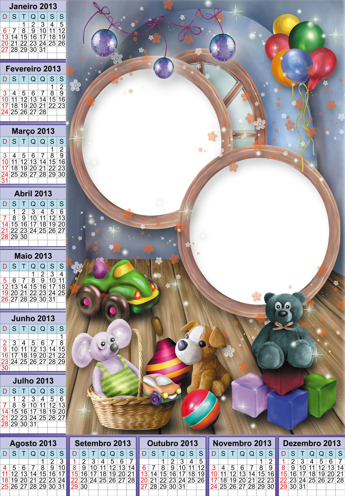 Calendario 2017 Png (1115x1600), Png Download