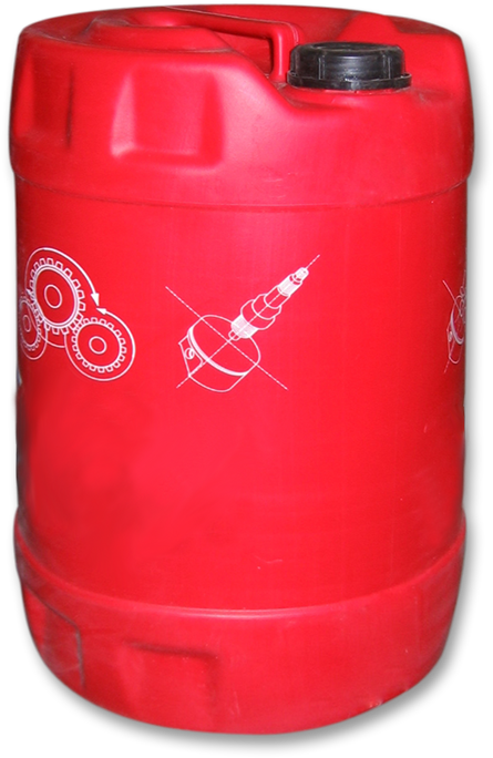 2203045 20 Litre Oil Can White Oil Iso (459x698), Png Download