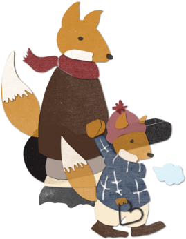 Wh19foxes2 (1000x347), Png Download