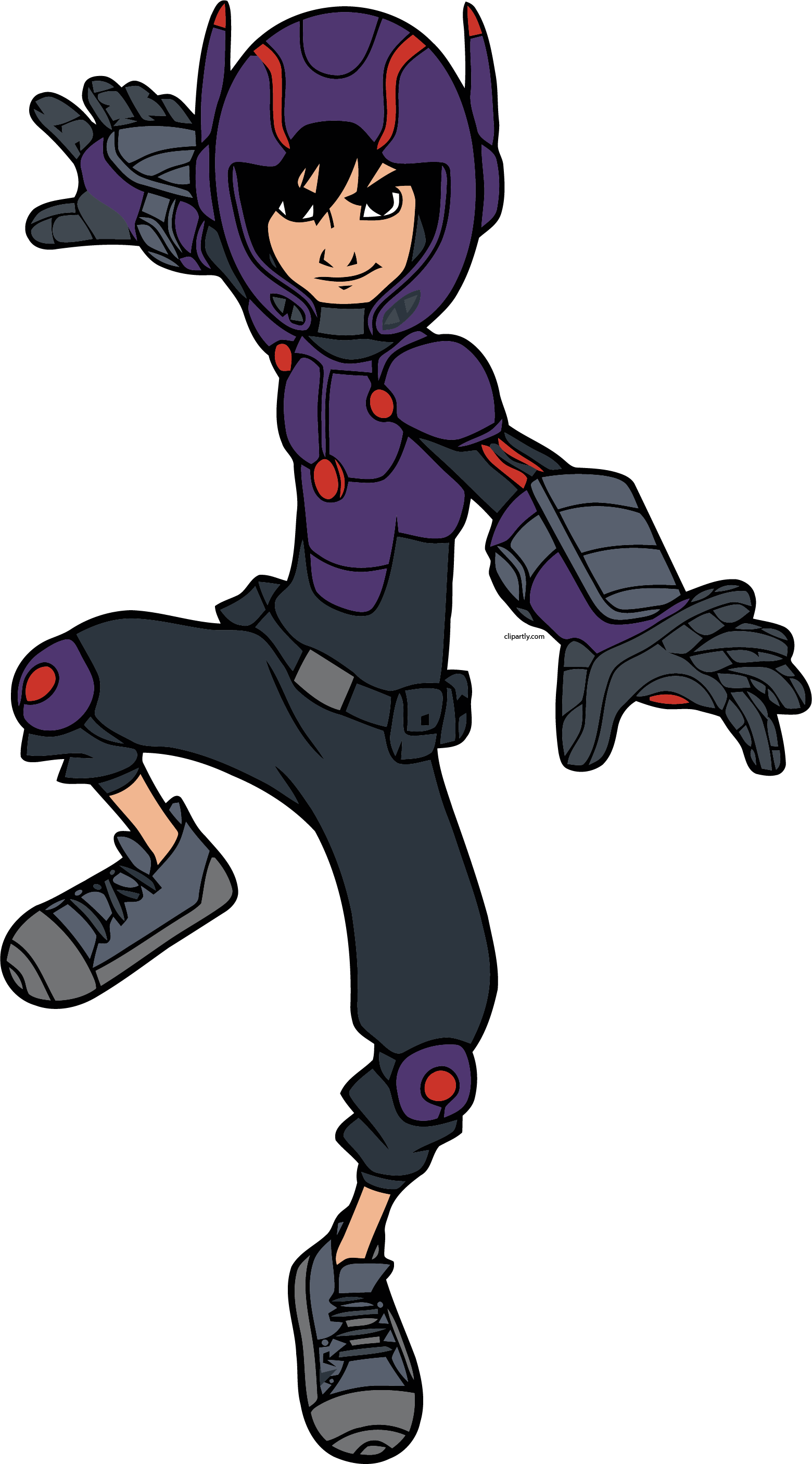Hiro Waiting Png Clipart (1560x2812), Png Download