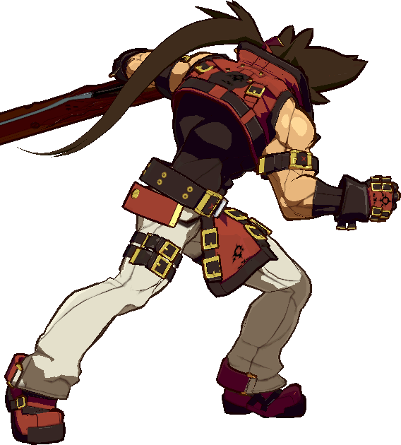 Ggxrd Sol 6p (568x630), Png Download