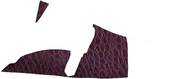 Fantasia-cocodrilo Burdeos (860x400), Png Download