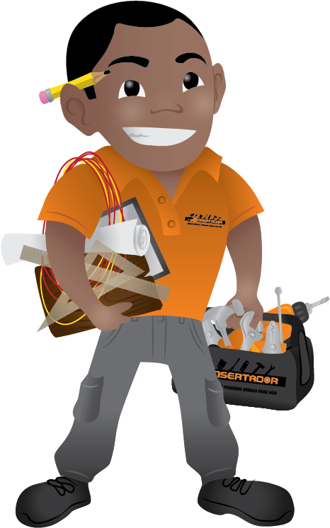 Boneco Reparos (591x886), Png Download