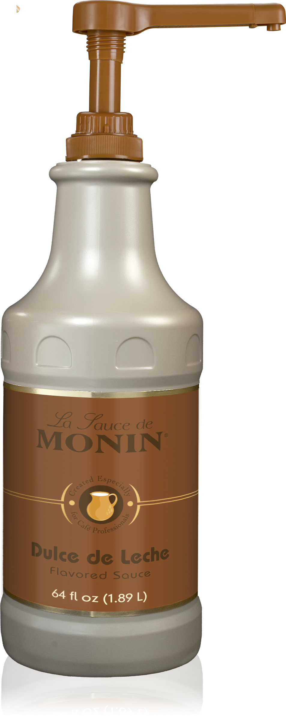 64 Oz Dulce De Leche Sauce (953x2380), Png Download